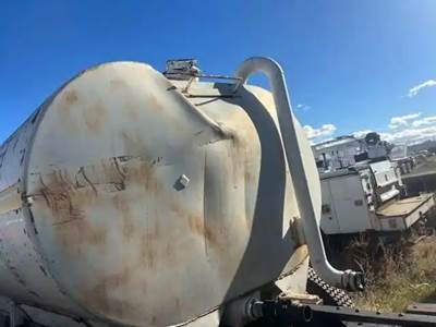 Aprox 3000 Gal Water Tank,Has Dent On Top FRT Rear,See Photos