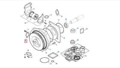 Caterpillar 3406 Water Pump