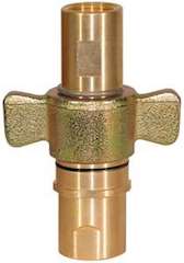 Hydraulic Line Butterfly Coupler 1.25" NPT Comes Complete With Maul And Female