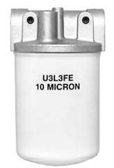 New Filter Base, 25PSI Bypass 1" NPT Fittings. (For Filter And Base Assy See