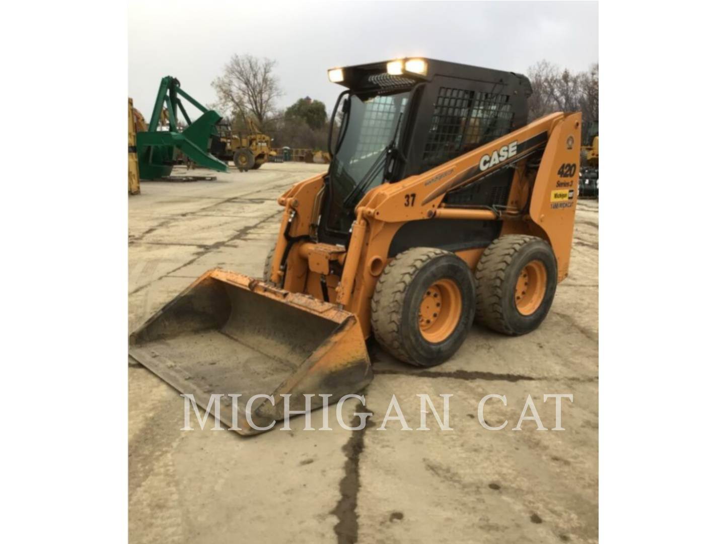 2009 Case 420 SERIES III Skid Steer For Sale, 1,610 Hours Novi, MI