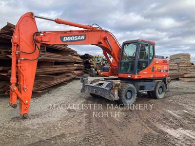 Doosan DX190W Wheeled Excavator