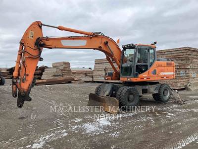 Doosan DX190W Wheeled Excavator