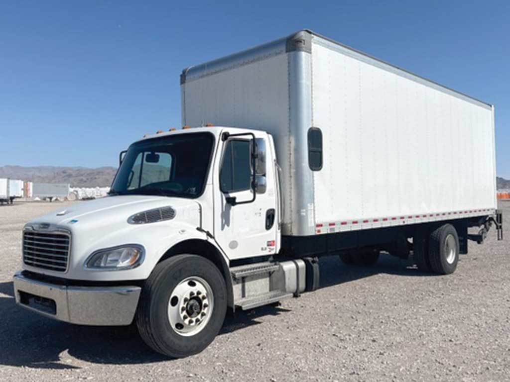 2022 Freightliner M2 106 Box Truck 240HP, Roll up Door For Sale Las