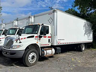 International MV607 Box Truck - 250HP