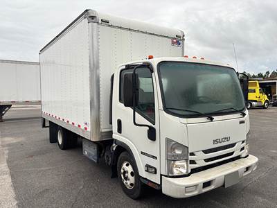 Isuzu NPR HD Box Truck - 215HP, Roll up Door