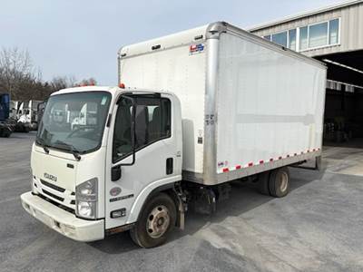 Isuzu NPR HD Box Truck - 215HP, Roll up Door