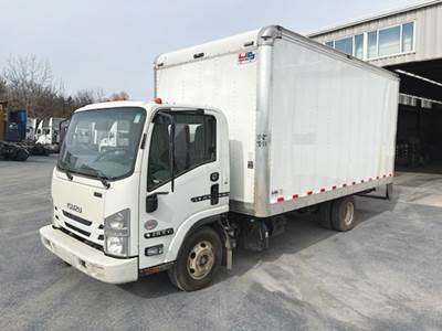 Isuzu NPR HD Box Truck - 280HP, Roll up Door