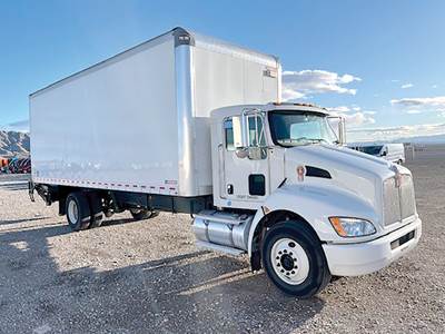 Kenworth T270 Box Truck - 260HP, Roll up Door