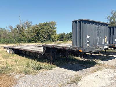 Transcraft DTL-2100 53x102 Drop Deck Trailer - Air Ride