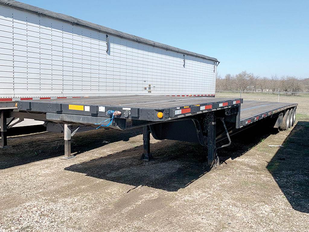 2015 UTILITY 48x102 Drop Deck Trailer Air Ride For Sale Fort Worth