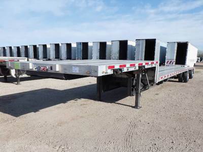 WILSON 48x102 Drop Deck Trailer - Air Ride