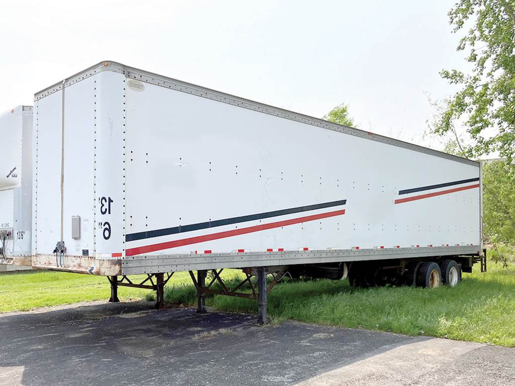 1998 Dorsey 48 ft Dry Van Trailer Roll up Door, Spring For Sale