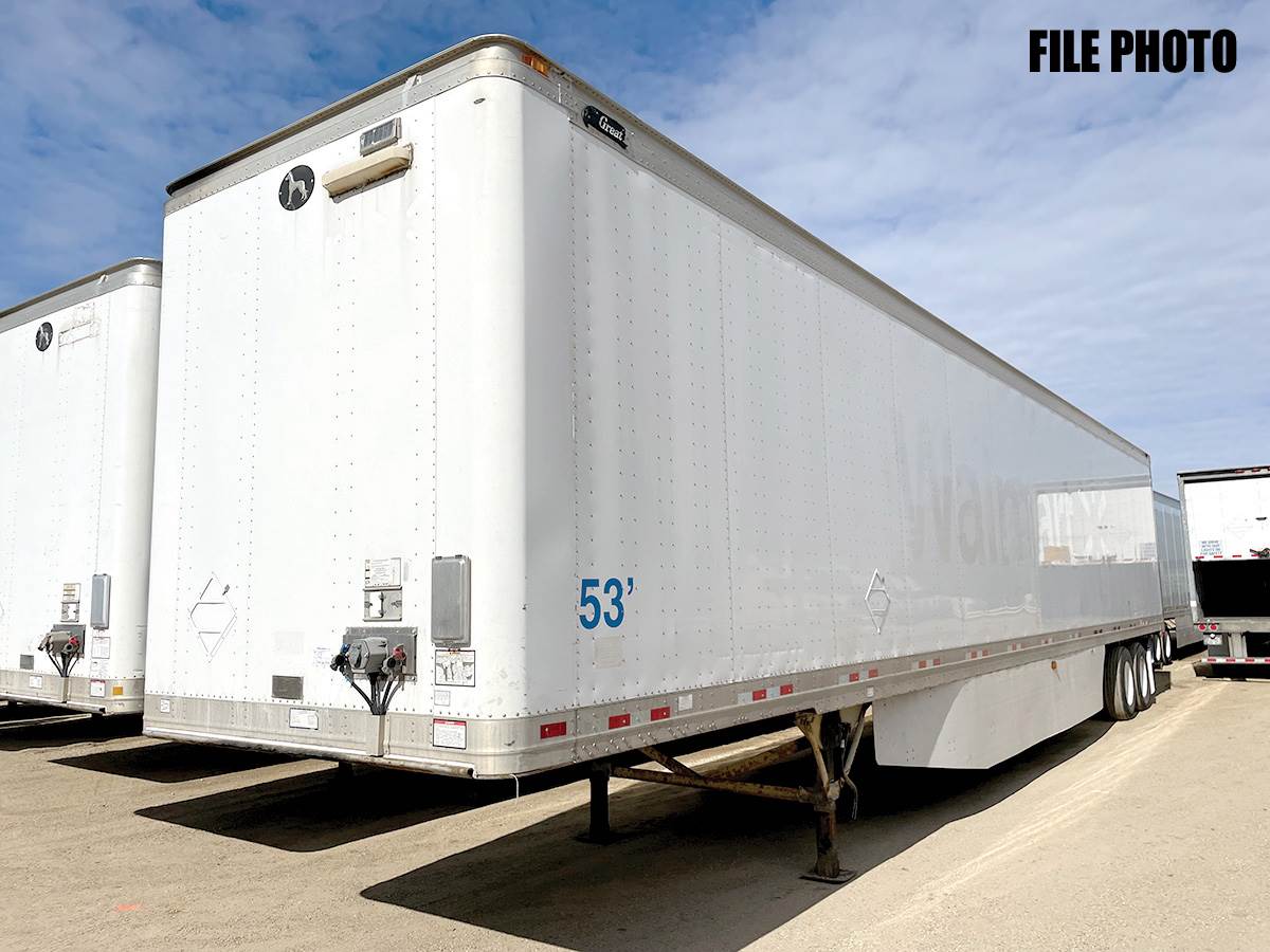 2006 Great Dane 53 ft Dry Van Trailer Roll up Door, Spring For Sale