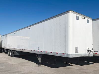 Hyundai 53 ft Dry Van Trailer - Roll up Door, Air Ride