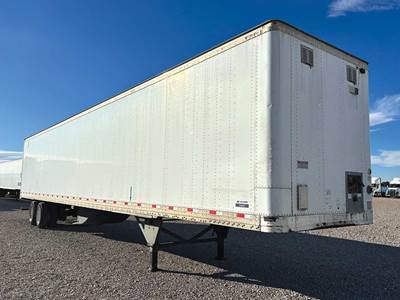 Hyundai 53 ft Dry Van Trailer - Roll up Door, Air Ride