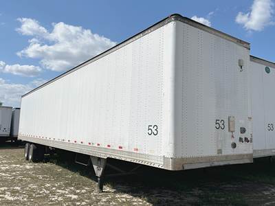 Hyundai 53 ft Dry Van Trailer - Swing Door, Air Ride