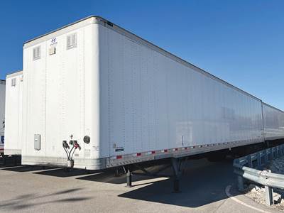 Hyundai 53 ft Dry Van Trailer - Roll up Door, Spring