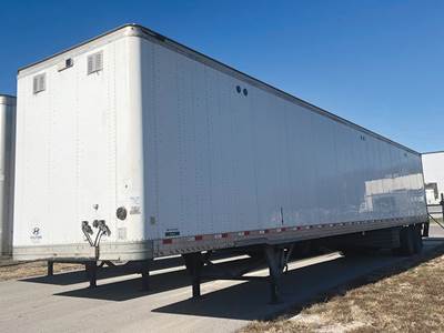 Hyundai 53 ft Dry Van Trailer - Roll up Door, Spring