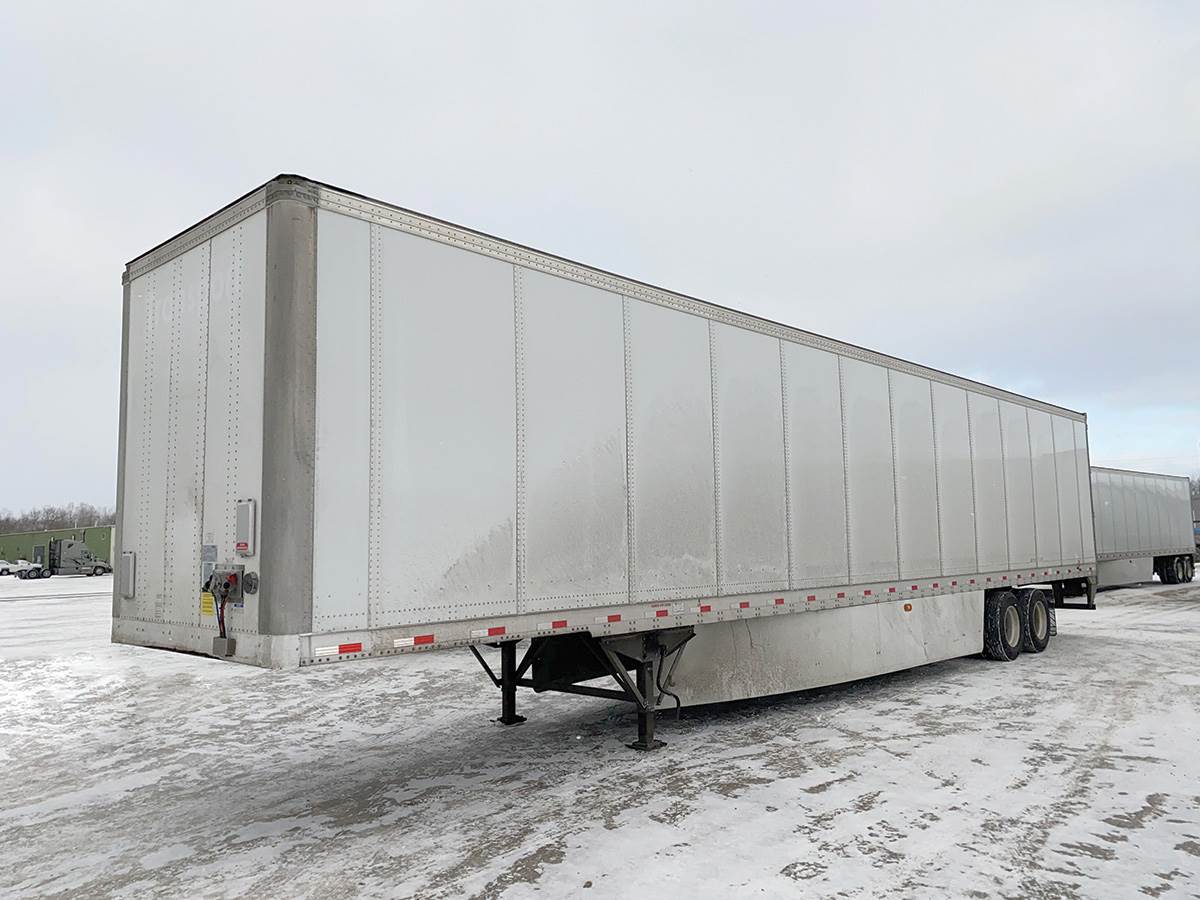 2019 Stoughton 53 ft Dry Van Trailer Swing Door, Air Ride For Sale