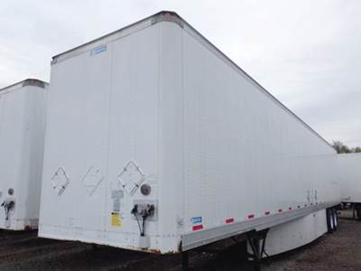 Stoughton 53 ft Dry Van Trailer - Roll up Door, Air Ride