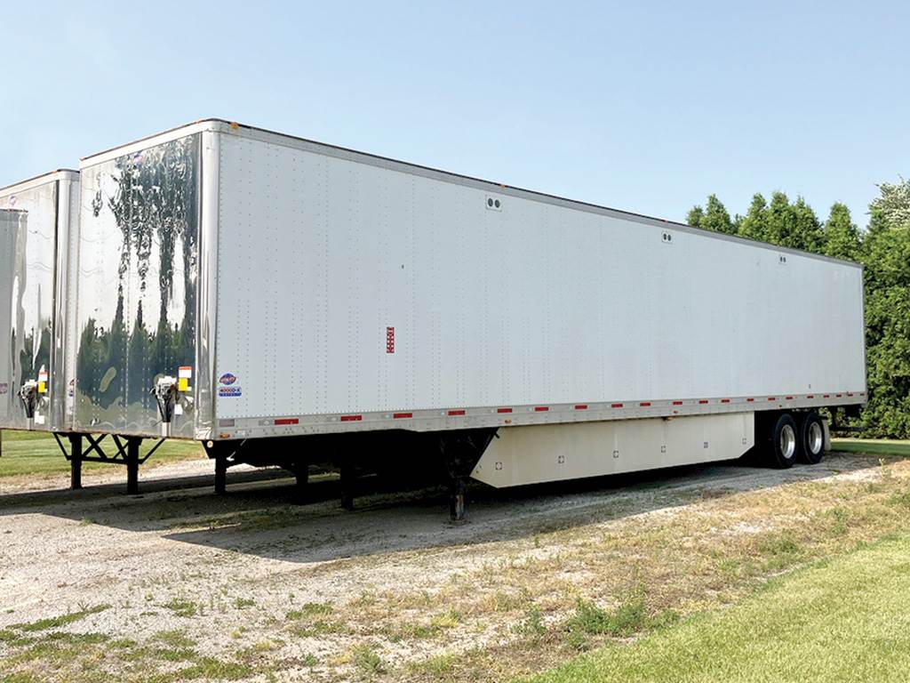 2014 UTILITY 4000DX 53 ft Dry Van Trailer Swing Door, Air Ride For