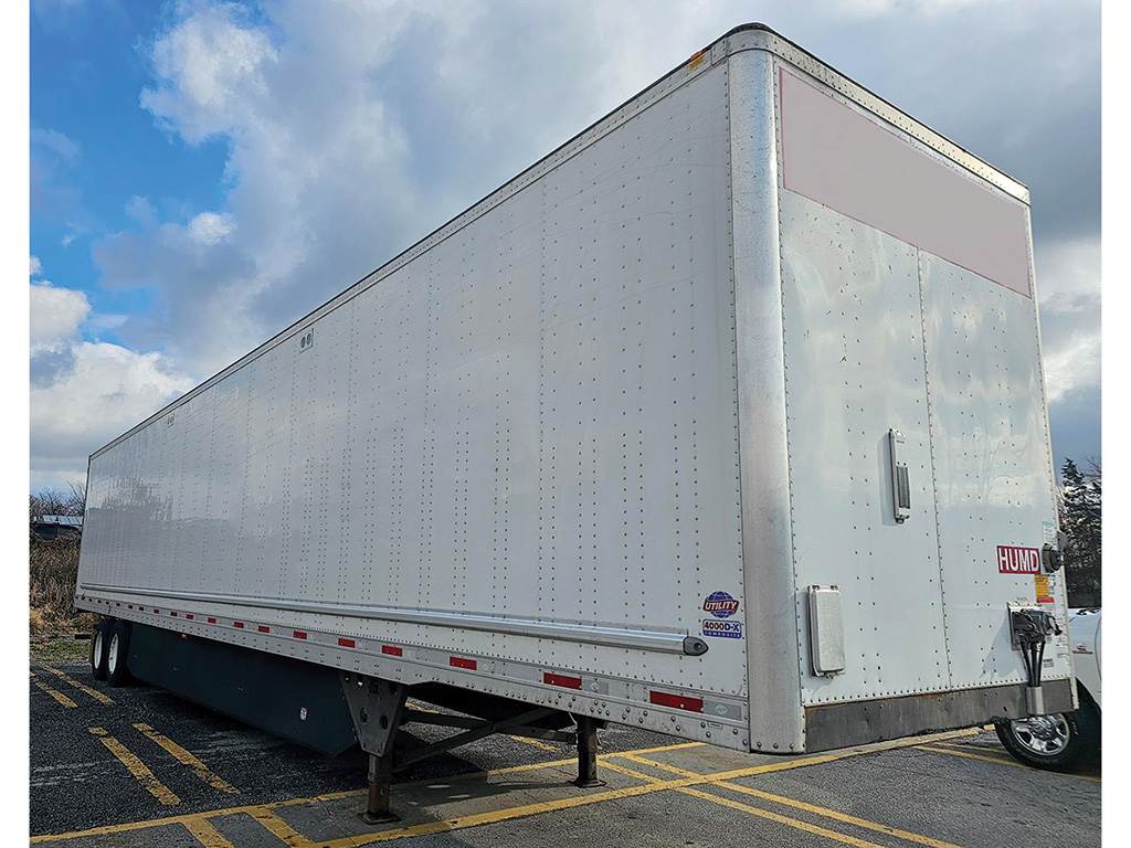 2017 UTILITY 4000DX 53 ft Dry Van Trailer Swing Door, Air Ride For