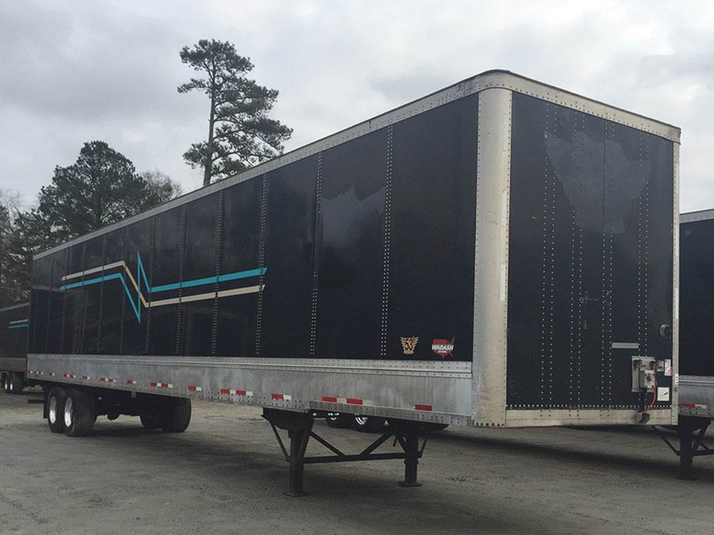 2007 Wabash 53 ft Dry Van Trailer Swing Door, Spring For Sale