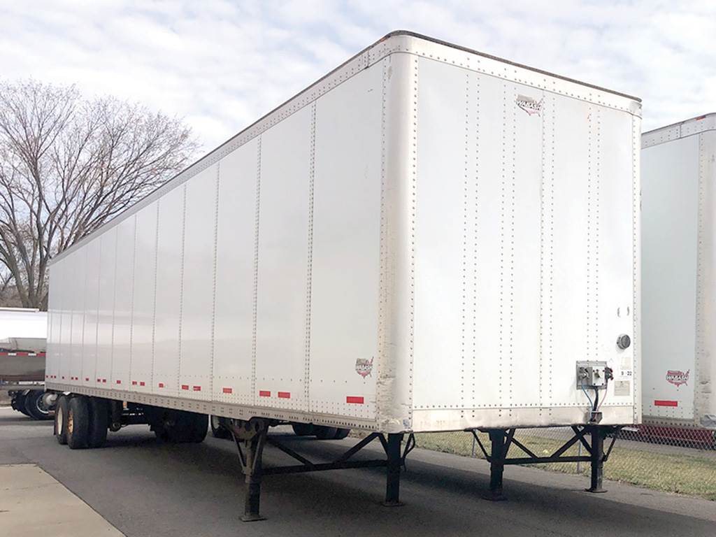 2012 Wabash 53 ft Dry Van Trailer Roll up Door, Air Ride For Sale