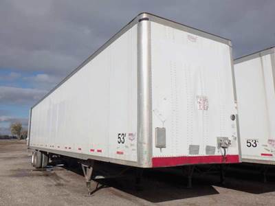 Wabash 53 ft Dry Van Trailer - Swing Door, Air Ride