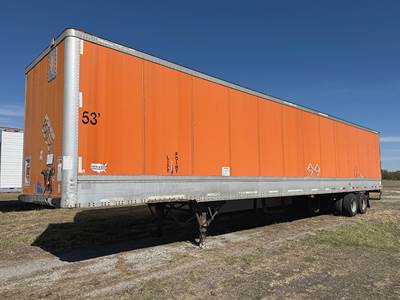 Wabash 53 ft Dry Van Trailer - Swing Door, Spring
