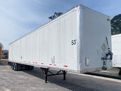 Wabash 53 ft Dry Van Trailer - Roll up Door, Spring