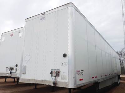 Wabash 53 ft Dry Van Trailer - Swing Door, Spring