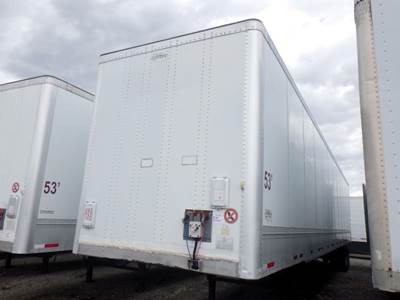 Wabash 53 ft Dry Van Trailer - Swing Door, Air Ride