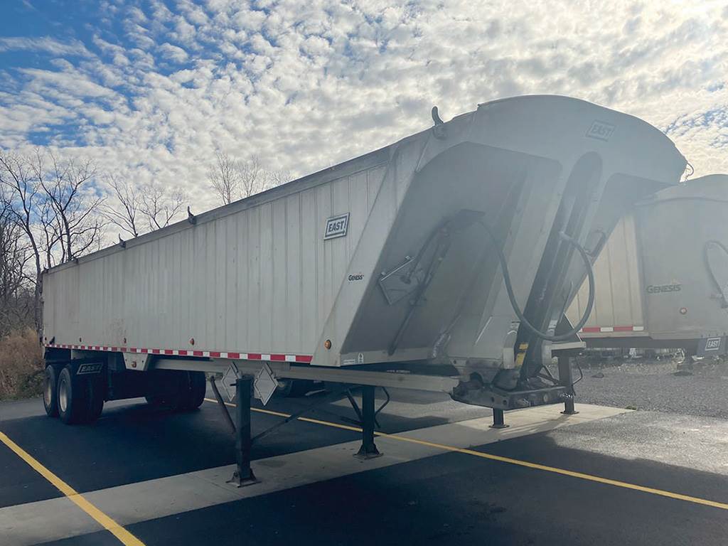 2012 East Genesis 37 ft End Dump Trailer Air Ride For Sale