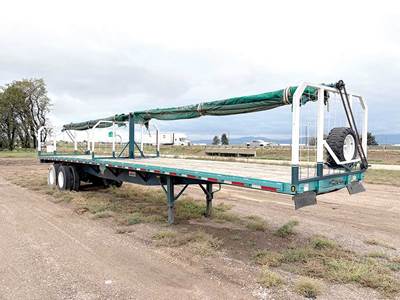 Fruehauf 45x96 Flatbed Trailer - Spring