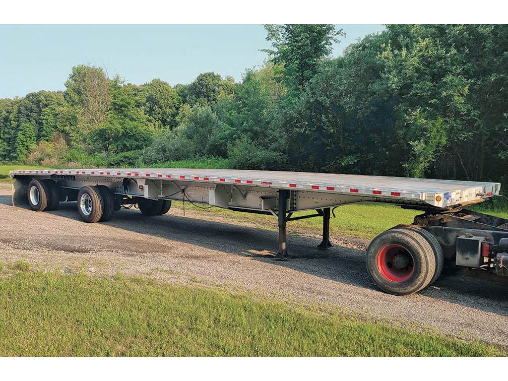 2012 Great Dane 48x102 Flatbed Trailer Air Ride For Sale