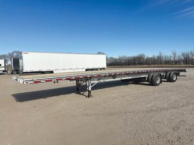 MAC 53x102 Flatbed Trailer - Air Ride