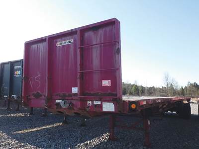 Manac 48x102 Flatbed Trailer - Spring