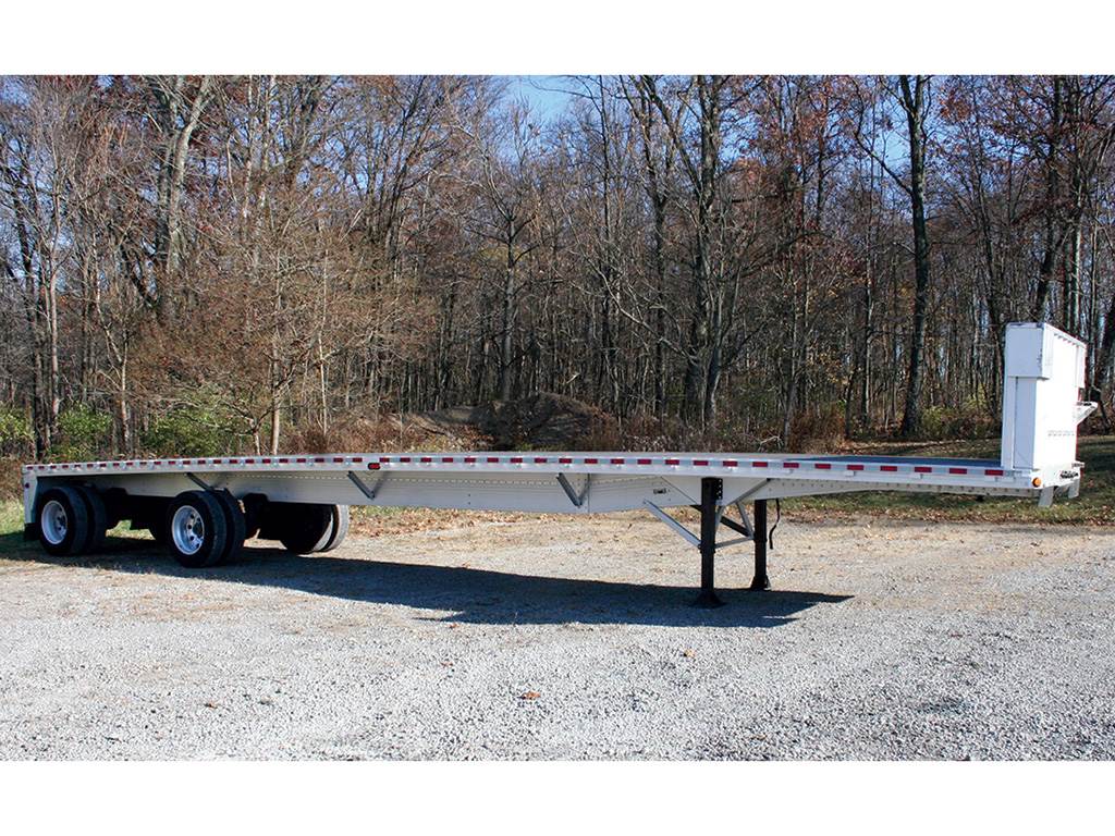 2006 Reitnouer MaxMiser 48x102 Flatbed Trailer Air Ride For Sale