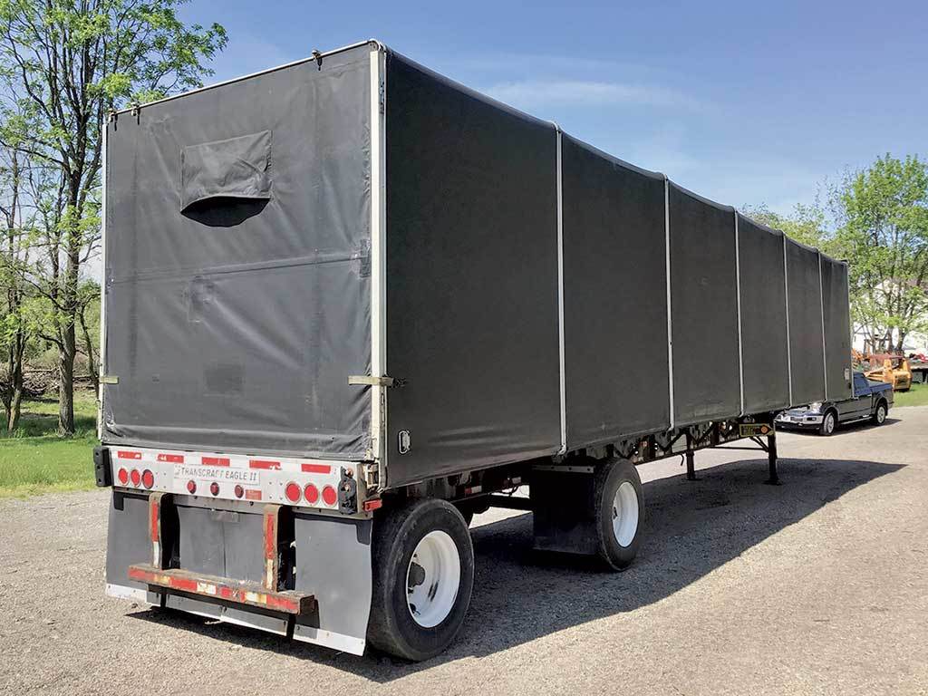 2006 Transcraft Eagle II 48x102 Flatbed Trailer Air Ride For Sale