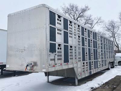 Barrett 53x102 Livestock Trailer - Air Ride