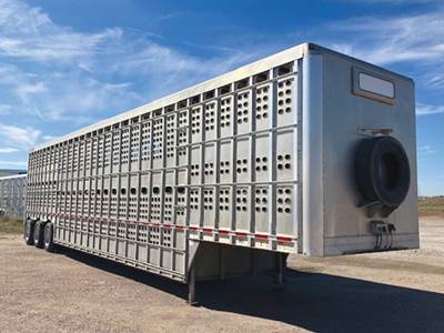 Eby 53x102 Livestock Trailer - Air Ride