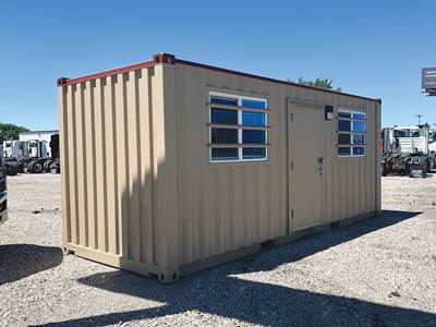 QINGDAO PACIFIC CONTAINER LTD CX10-2052X Mobile Office Trailer