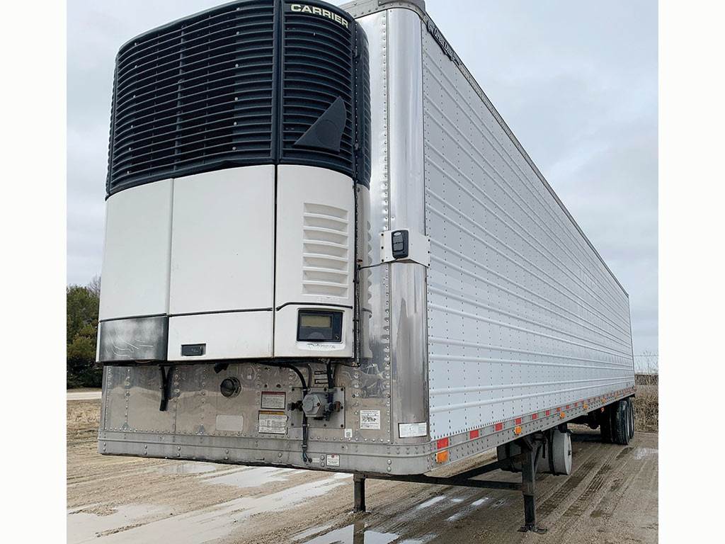 2006 Great Dane 53 ft Reefer Trailer Swing Door, Carrier For Sale