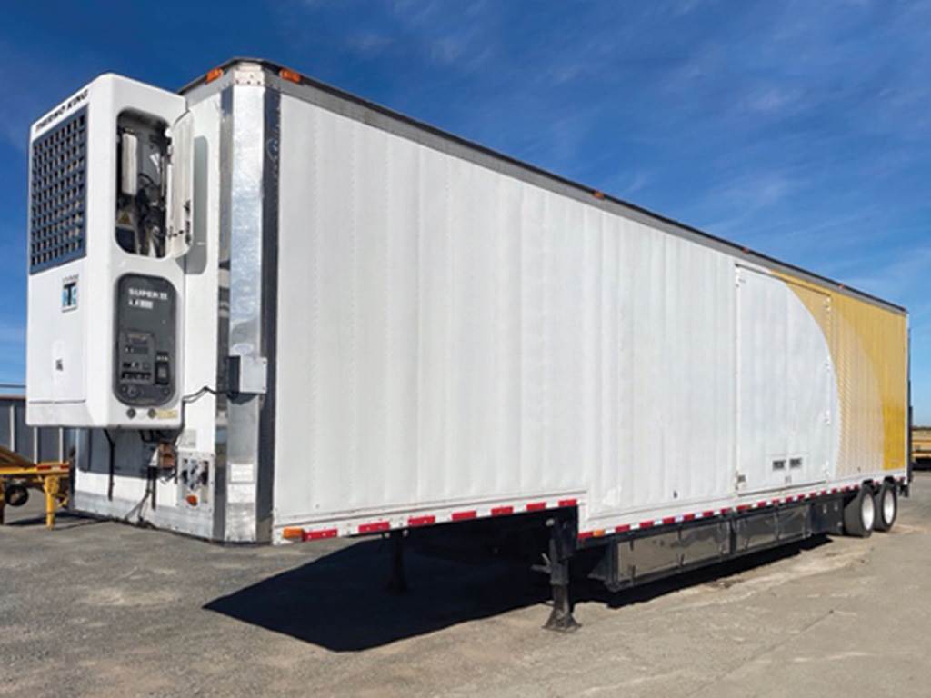 1995 Kentucky 53 ft Reefer Trailer Thermo King For Sale Las Vegas