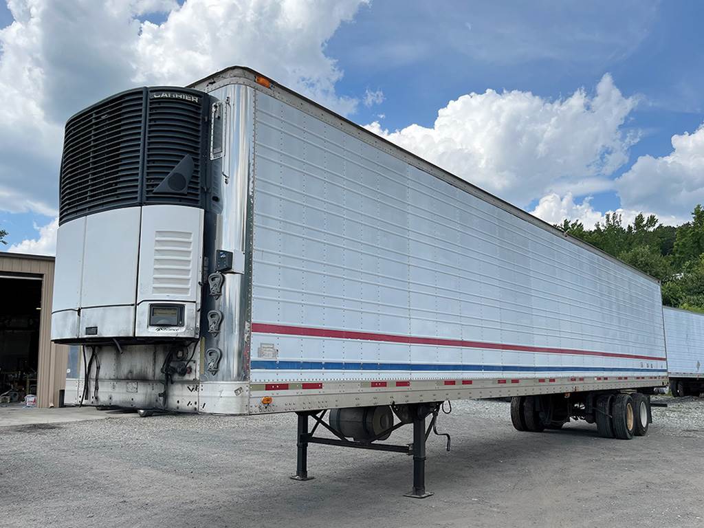 2000 Trailmobile 53 ft Reefer Trailer Swing Door, Carrier For Sale
