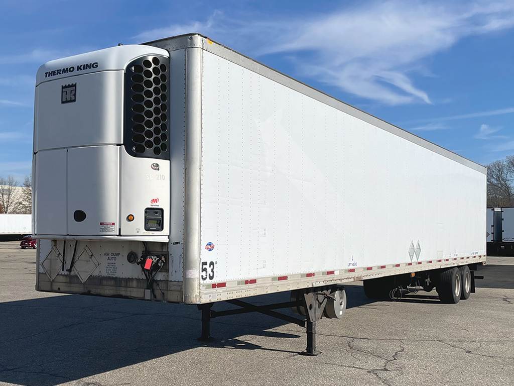 2007 UTILITY 53 ft Reefer Trailer Swing Door, Thermo King For Sale