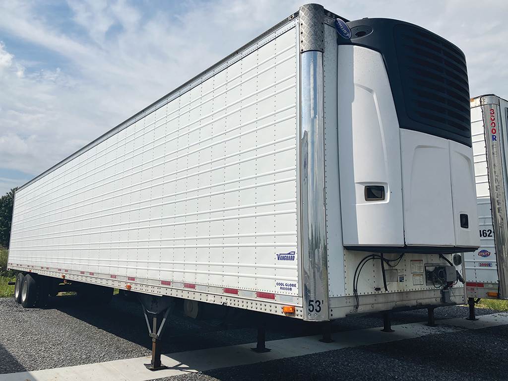 2016 Vanguard COOL GLOBE Reefer Trailer For Sale Burgettstown, PA