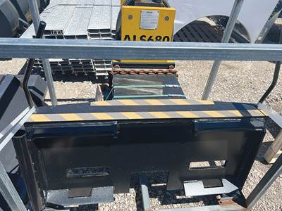 New 2025 LYALS ALS680 Hydraulic Post Pounder, Skid Steer Mount